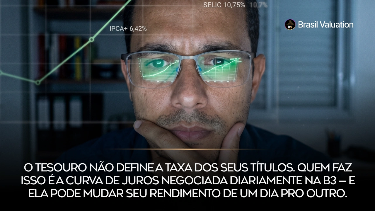 Entenda como o mercado define as taxas do Tesouro Direto através da curva de juros